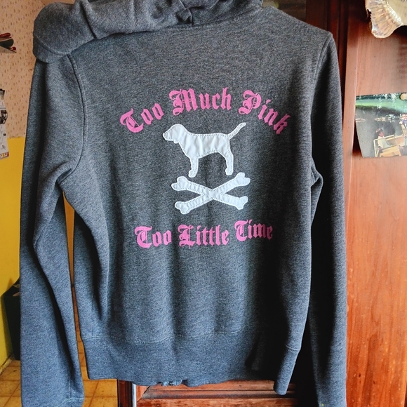 VS Pink htf rare π Hoodie. M - Picture 3 of 7